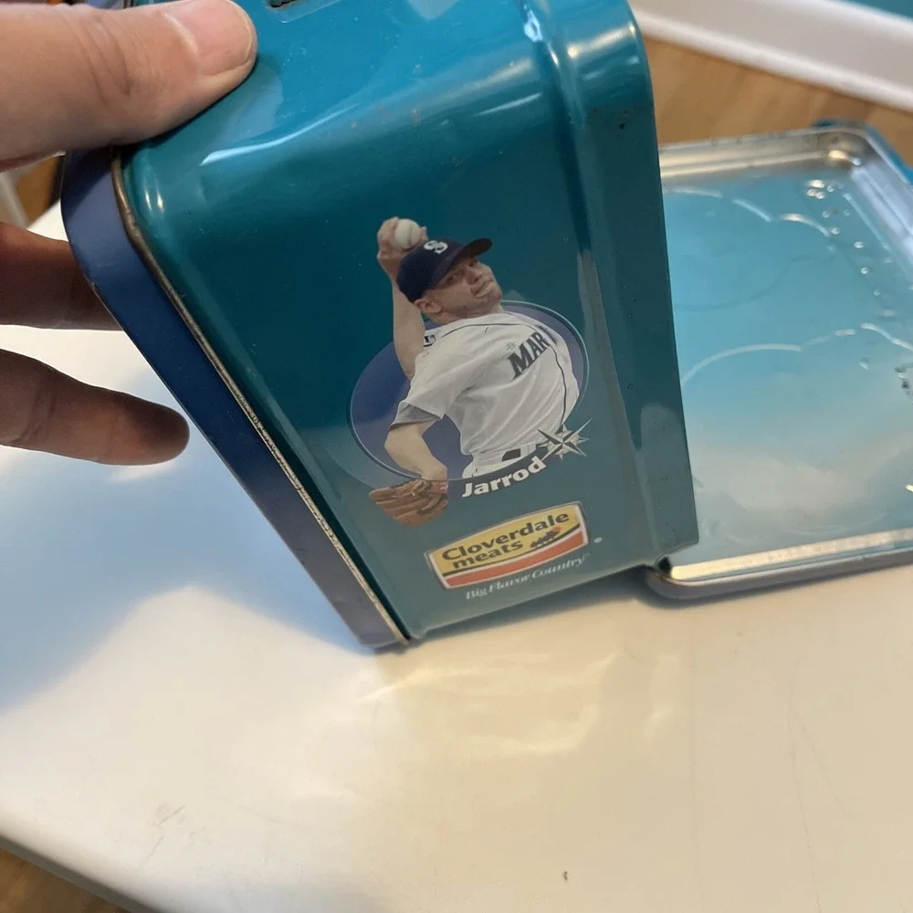2007 Seattle Mariners Cloverdale Meats Metal Lunch‎ Box (14)